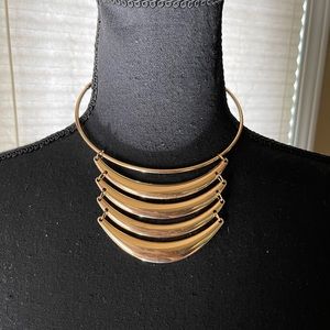 Aldo choker With 4 tier pendant